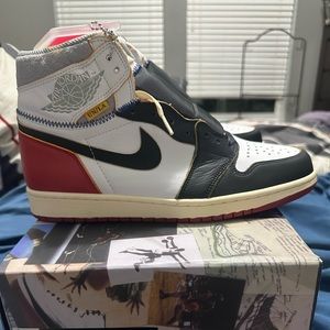 Union X LA Jordan 1 “Black Toe”